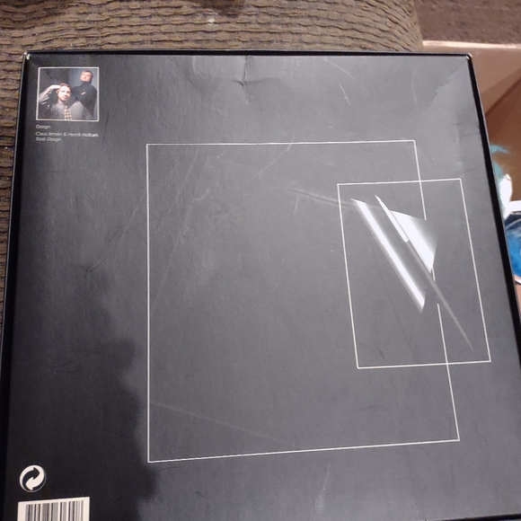 Vintage new Tommy Larsen  Designed Denmark leather Mouse pad nice gift - Picture 10 of 11